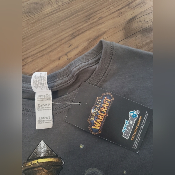 🪴BOGO FREE🪴 NWT Gamer World of Warcraft Tee Size S - Picture 3 of 3